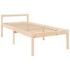 vidaXL Senior Bed without Mattress 100x200cm Solid Wood Pine