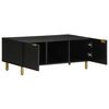 vidaXL Coffee Table Black 100x54x40 cm Engineered Wood