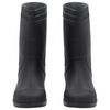vidaXL Rain Boots Black Size 41 PVC