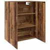 vidaXL Wall-Mounted Cabinet 2 pcs Old Wood 69.5 x 34 x 90 cm