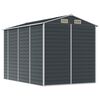vidaXL Garden Shed Anthracite 191x300x198 cm Galvanised Steel
