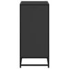 vidaXL Book Cabinet Black 60x35x76 cm Engineered Wood