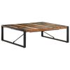 vidaXL Coffee Table 120x120x40 cm Solid Reclaimed Wood