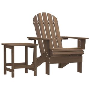 vidaXL Garden Chair | Brown | Solid fir wood | 69.5 x 86.5 x 89.5 cm