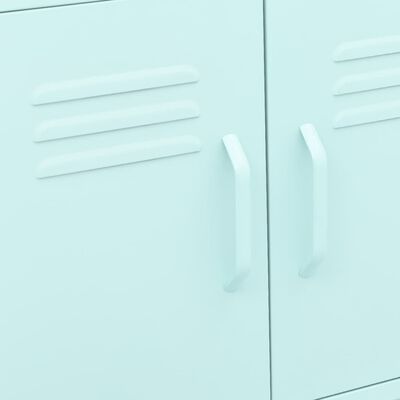 vidaXL Storage Cabinet Mint 60x35x56 cm Steel