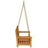 vidaXL Swing Bench Brown 110 x 56 x 58.5 cm Solid Acacia Wood