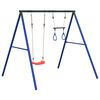 vidaXL Outdoor Swing Set with Swing and Trapeze