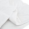 vidaXL Winter Duvet with Pillow 2 pcs White Down Feather