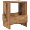 vidaXL Magazine Rack 2 pcs Old Wood 35 x 30 x 45 cm
