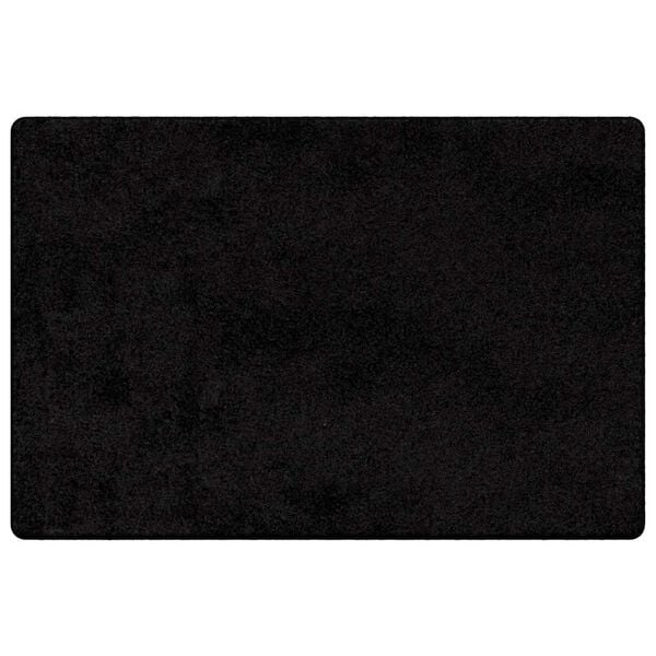 vidaXL Carpet Runner Black 100 x 150 cm 100% Polypropylene Tuft