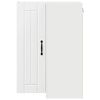 vidaXL Dishwasher Panel Lucca White 57 x 57 x 80 cm Engineered Wood