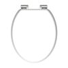 SCHÜTTE Toilet Seat WHITE Wood Core