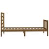 vidaXL Bed Frame without Mattress Honey Brown 90x200 cm Solid Wood Pine