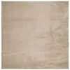 vidaXL Rug HUARTE Short Pile Soft and Washable Sand 120x120 cm