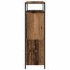 vidaXL Shoe Cabinet Old Wood 100 x 34 x 112 cm Engineered Wood