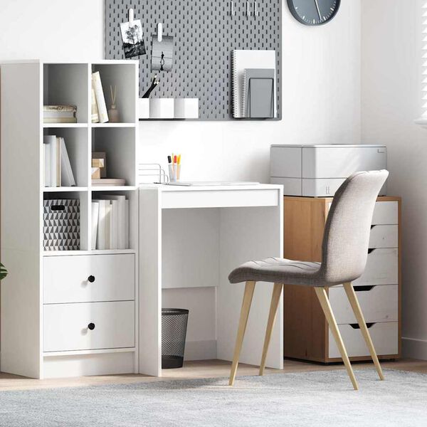 vidaXL Desk White 60 x 50 x 76 cm