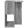 vidaXL End Table Grey Sonoma 35 x 40 x 55 cm Engineered Wood
