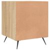 vidaXL Bedside Cabinet Sonoma Oak 40x40x50 cm Engineered Wood