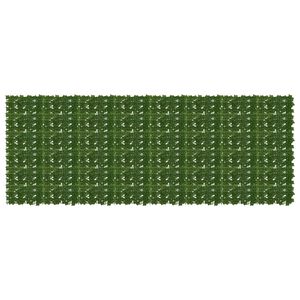 vidaXL Balcony Screen with Leaves Green 400 x 150 cm