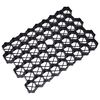 vidaXL Grass Grids 16 pcs Black 60x40x3 cm Plastic