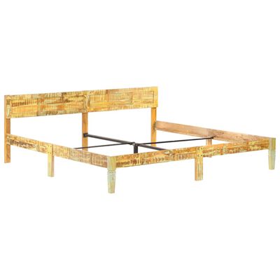 vidaXL Bed Frame Solid Reclaimed Wood 200x200 cm