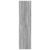 vidaXL Wardrobe Grey Sonoma 50x50x200 cm Engineered Wood