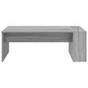 vidaXL Coffee Table Grey Sonoma 95 x 50 x 34 cm Engineered Wood