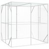 vidaXL Bird Cage Anthracite 209 x 202 x 214 cm Galvanised steel