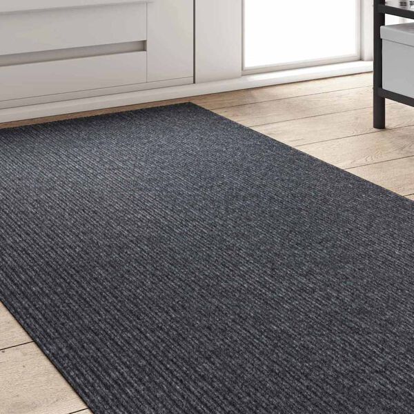 vidaXL Carpet Runner Grey 80 x 200 cm Fabric