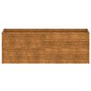 vidaXL Garden Raised Bed 196x50x69 cm Corten Steel