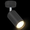 vidaXL Ceiling Spotlight Black 6 x 6 x 16.5 cm Steel