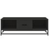 vidaXL Coffee Table Black 100x57x35 cm Engineered Wood and Metal