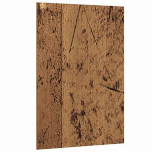 vidaXL Decor Panels 12 pcs Old wood 15 x 21 x 0.3 cm Engineered wood