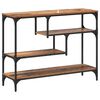 vidaXL Console Table Old Wood 100 x 30 x 75 cm Engineered wood