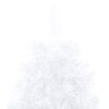 vidaXL Artificial Half Pre-lit Christmas Tree with Ball Set White 120 cm
