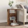 vidaXL Side Table Old Wood 40 x 35 x 60.5 cm Engineered Wood
