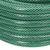 vidaXL Garden Hose with Fitting Set Green 0.5" 20 m PVC