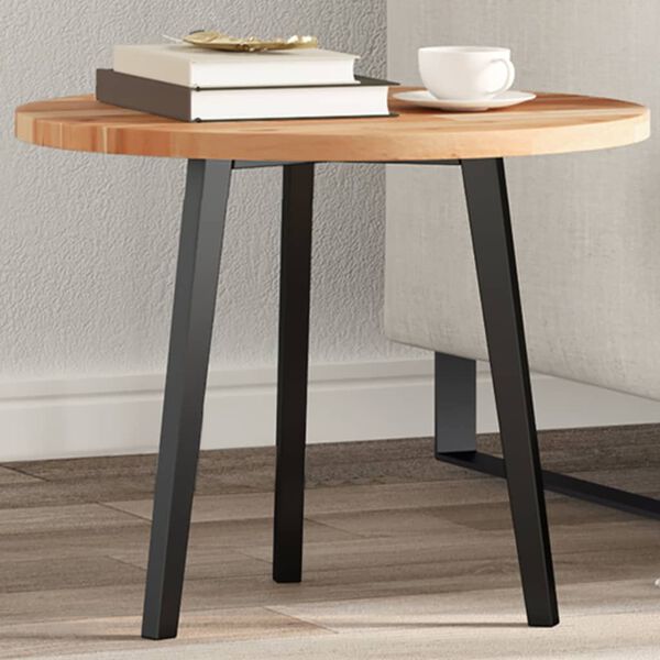 vidaXL Table Top Round &Oslash;50x2 cm Solid Wood Acacia