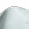 vidaXL Wheelbarrow Silver and Black 137 x 60 x 65.5 cm Steel