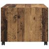 vidaXL Coffee Table Old Wood 55 x 55 x 45cm Engineered Wood