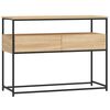 vidaXL Console Table Sonoma Oak 100x40x75 cm Engineered Wood