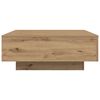 vidaXL Coffee Table Artisan Oak 80 x 80 x 31 cm Engineered Wood