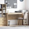 vidaXL Desk Sonoma Oak 100 x 50 x 76 cm