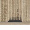 vidaXL Bathroom Cabinet Wall-mounted Sonoma Oak 39 x 23.5 x 65 cm