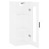 vidaXL Wall Mounted Cabinet White 34.5x34x90 cm