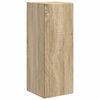 vidaXL TV Cabinet Set Wall-mounted 2 pcs Sonoma Oak Engineered Wood