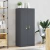 vidaXL Storage Cabinet Anthracite 60 x 40 x 140 cm Steel