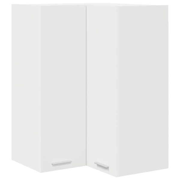 vidaXL Hanging Cabinet White 57 x 57 x 80 cm Engineered Wood