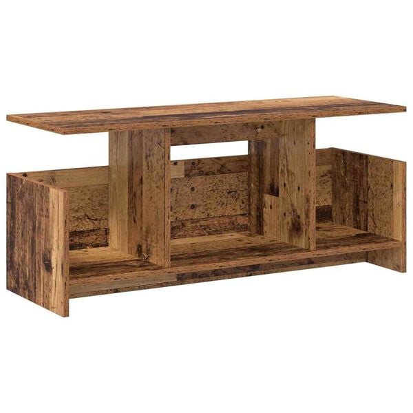 vidaXL TV Stand Old Wood 102 x 35 x 45 cm Engineered Wood