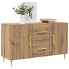 vidaXL Sideboard Artisan Oak 100x36x60 cm Engineered Wood